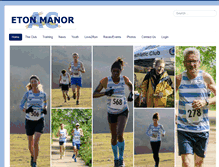 Tablet Screenshot of eton-manor.com